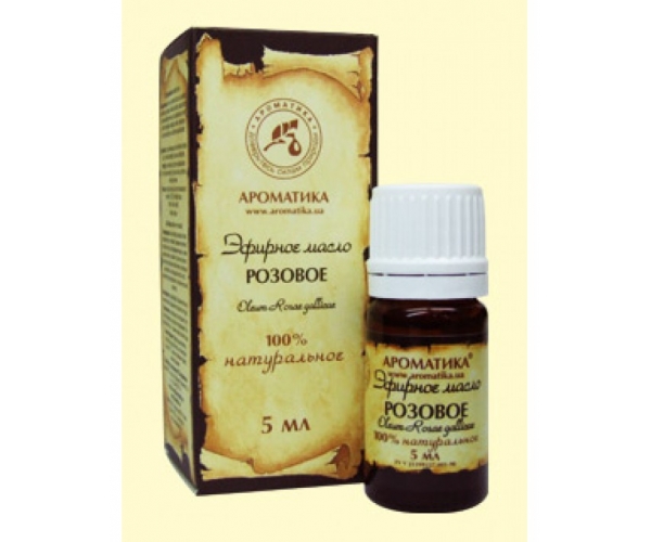 Розовое (болгарской розы) эфирное масло